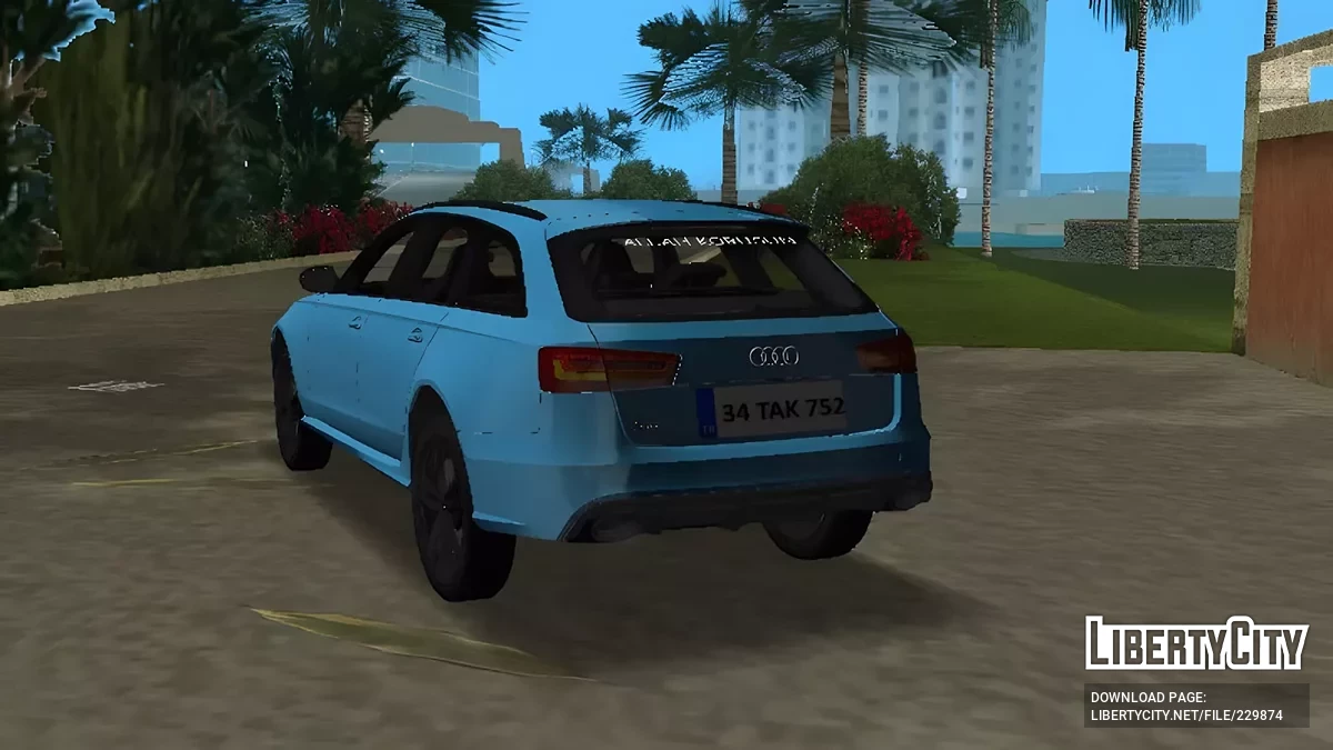 Audi RS6 2015 / GTA Vice City