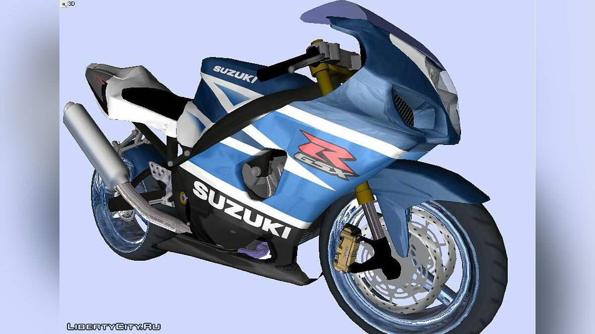 Скачать Suzuki GSX-R 1000 Для GTA Vice City