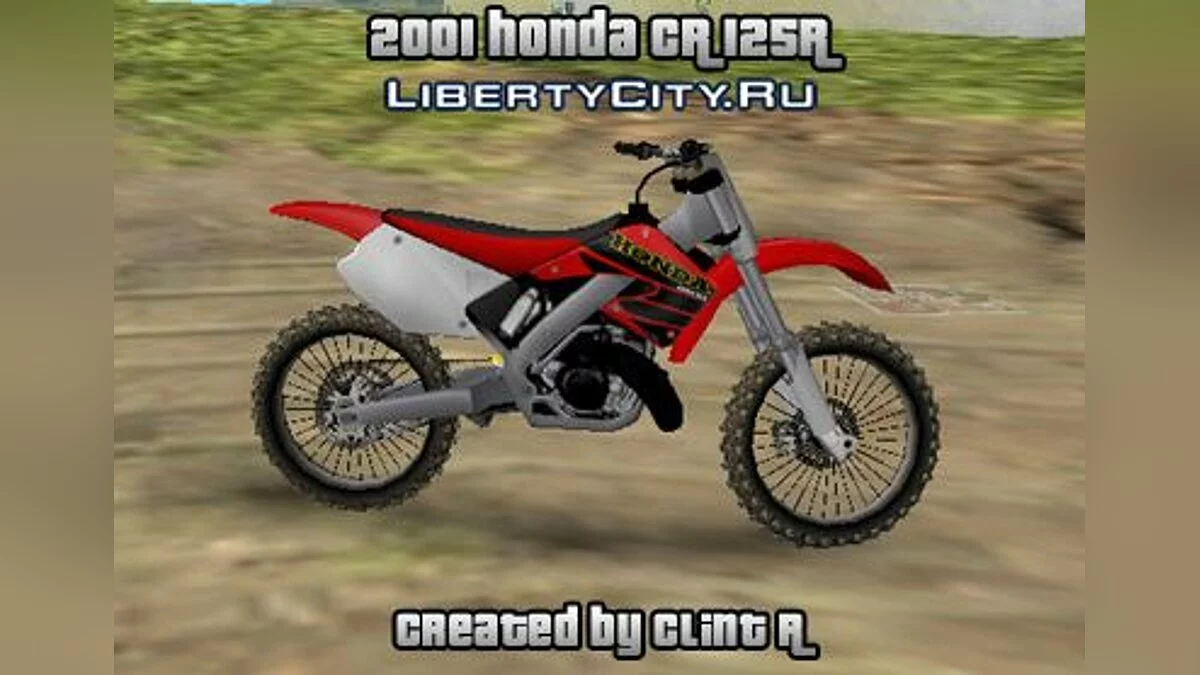 Honda CR125R '01 / GTA Vice City