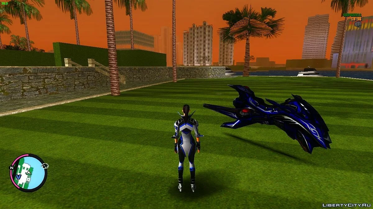 Астральний мотоцикл RW3 з CABAL Online / GTA Vice City