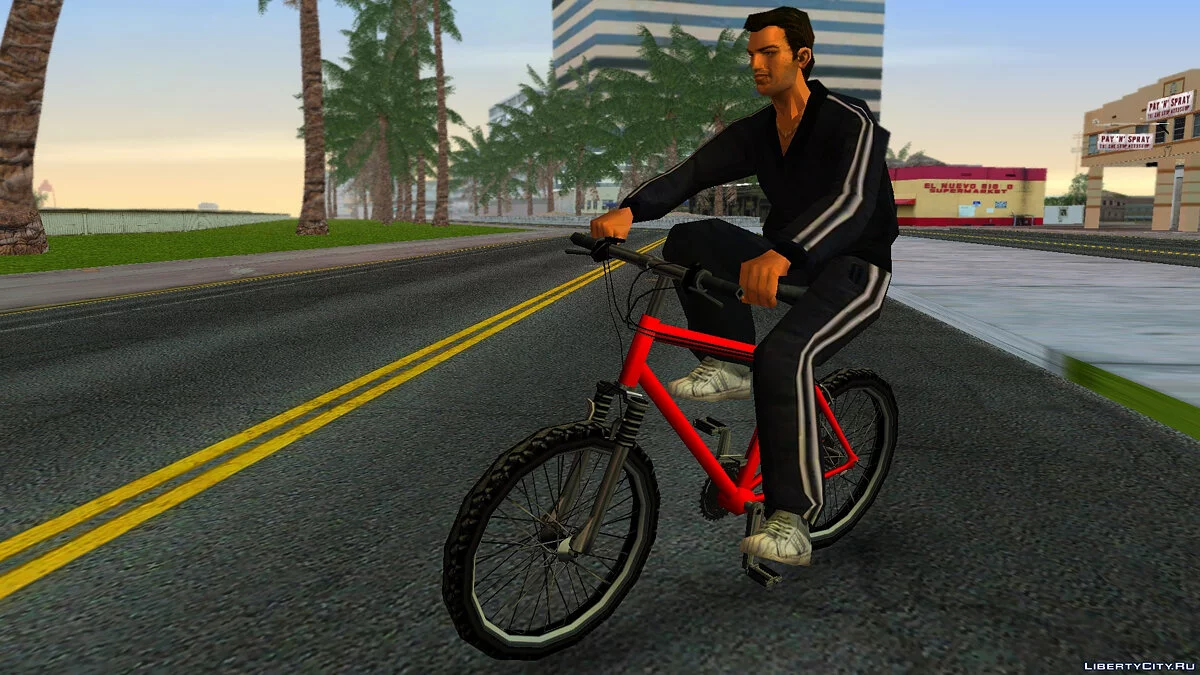 Riding bicycles / GTA Vice City