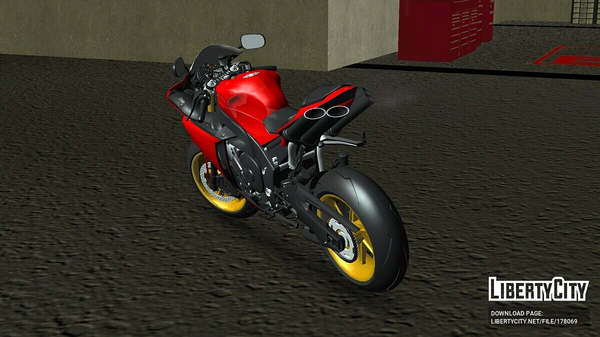 Yamaha motorcycle mods with installer for GTA 4