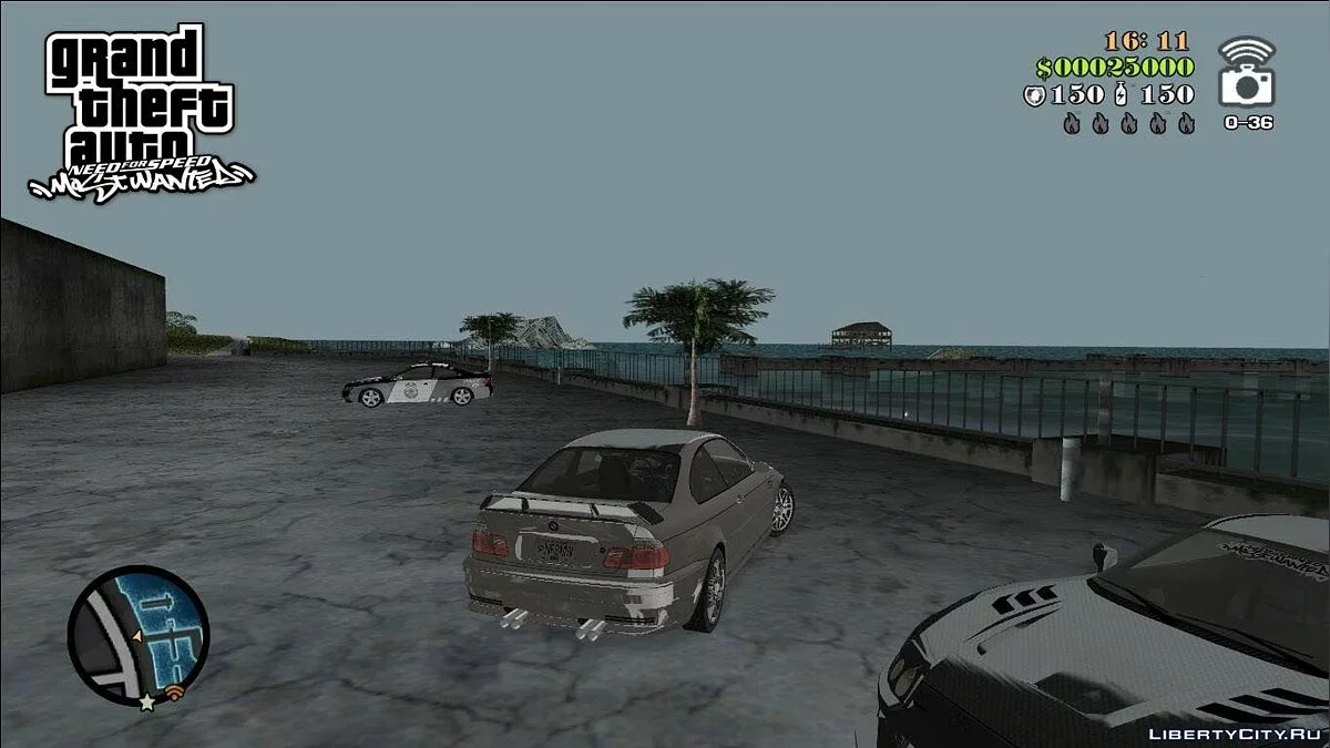 NFSMW BMW M3 GTR Rue / GTA Vice City