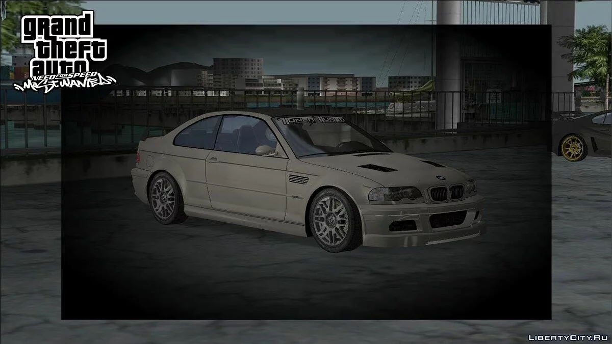 NFSMW BMW M3 GTR Rue / GTA Vice City
