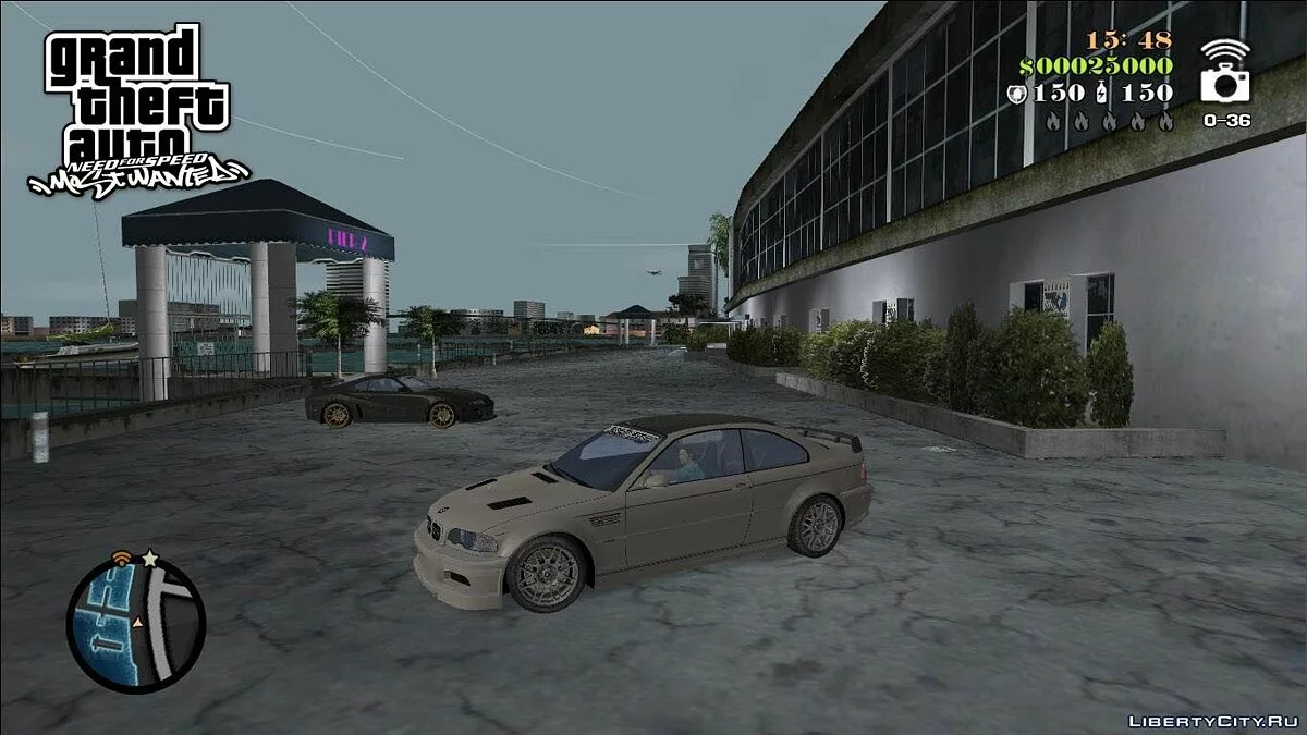 NFSMW BMW M3 GTR Rue / GTA Vice City