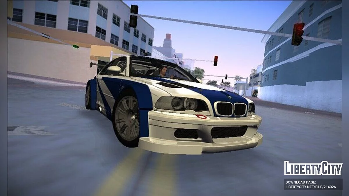 BMW M3 E46 GTR NFS MW إصدار 2004 / جي تي إيه فايس سيتي