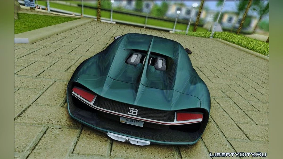 Bugatti Chiron / GTA Vice City