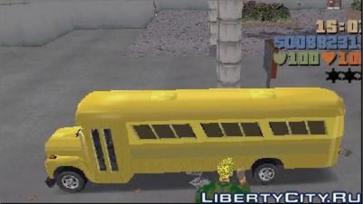 Gelber Schulbus / جي تي إيه فايس سيتي