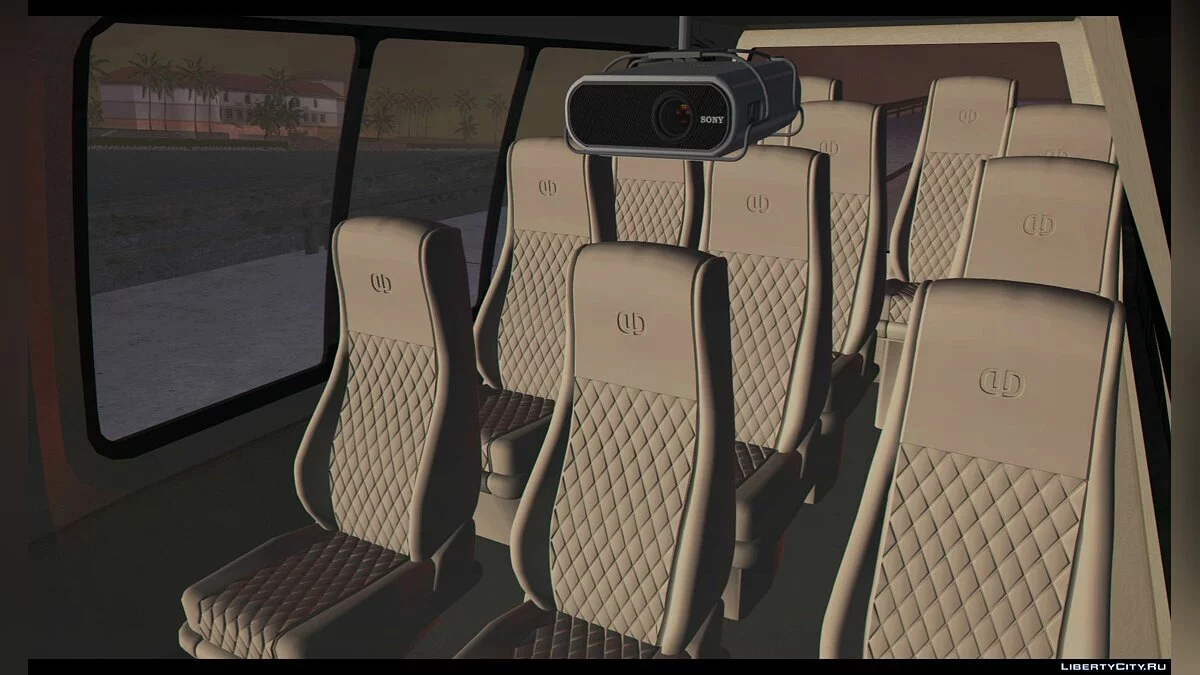 Brute Tour Bus from GTA 5 HD - Tourist Bus / GTA Vice City