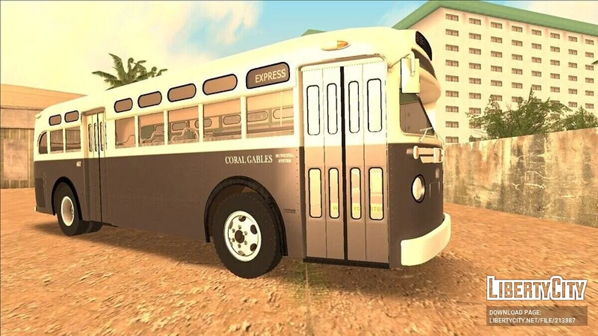 GM Old Look Bus 1948 / جي تي إيه فايس سيتي