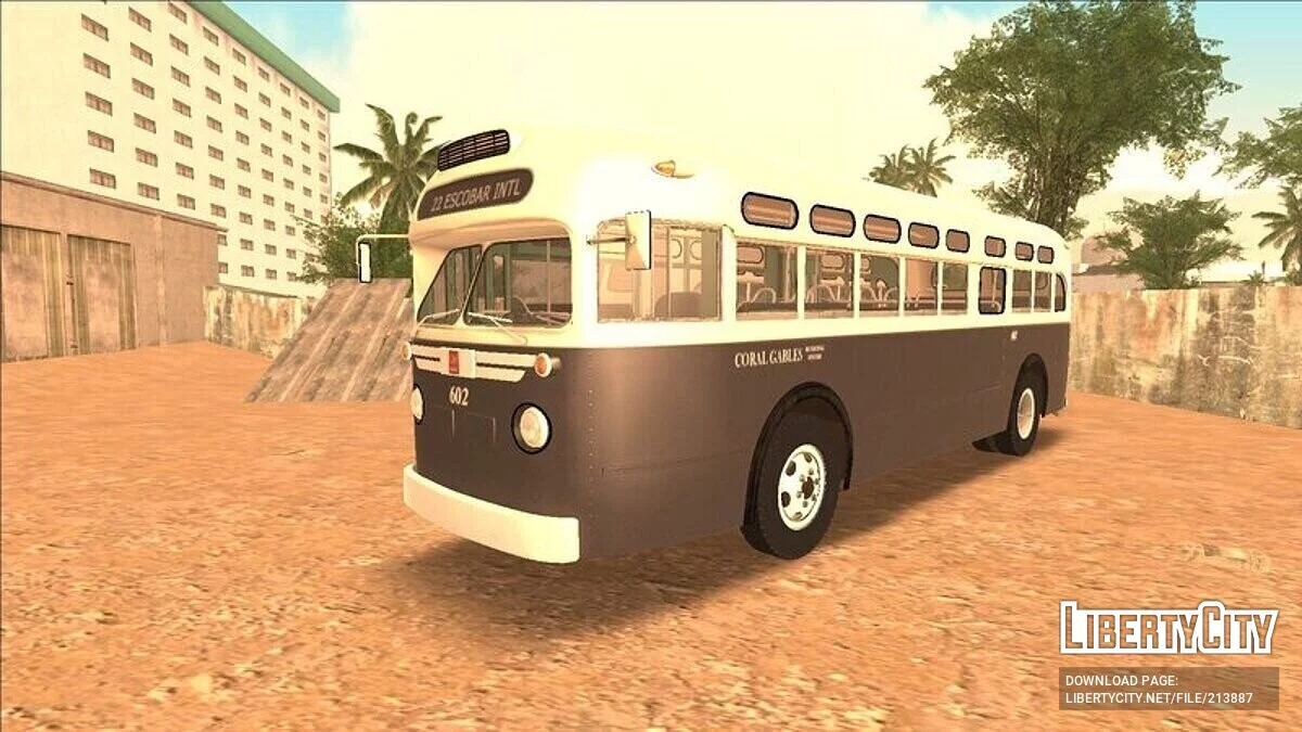 GM Old Look Bus 1948 / جي تي إيه فايس سيتي
