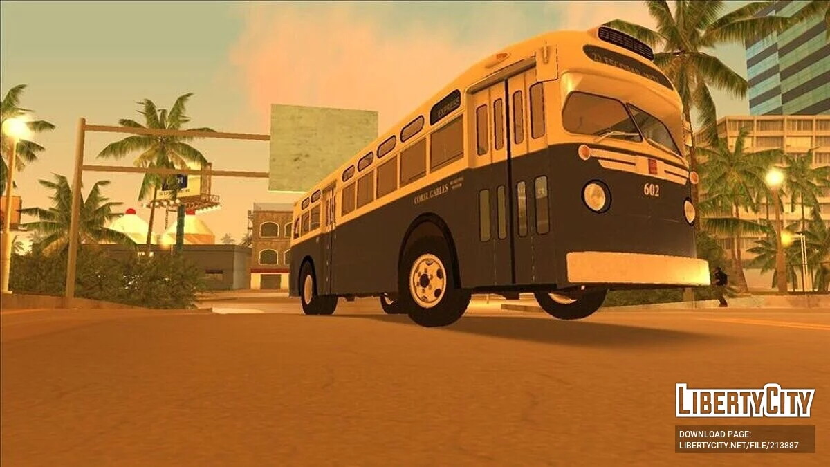 GM Old Look Bus 1948 / جي تي إيه فايس سيتي