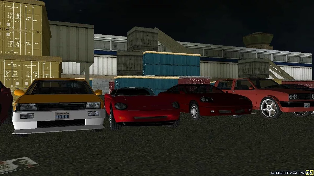 Pack of cars from San Andreas (MVL) / GTA Vice City