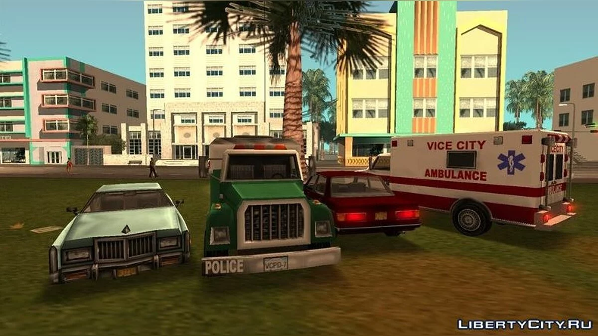 Correção dos veículos da versão Xbox / GTA Vice City