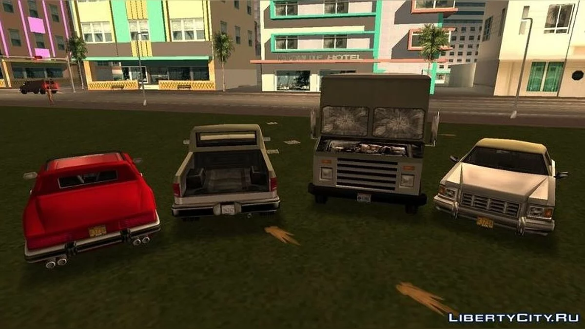 Correção dos veículos da versão Xbox / GTA Vice City