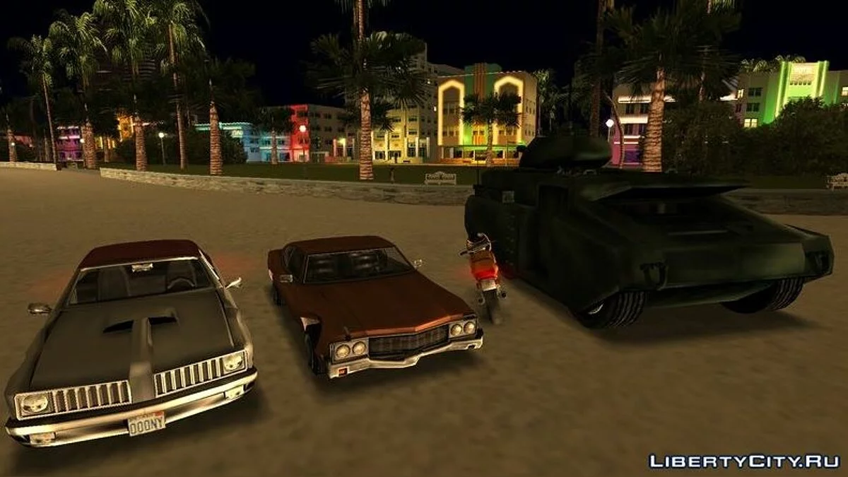 Correção dos veículos da versão Xbox / GTA Vice City