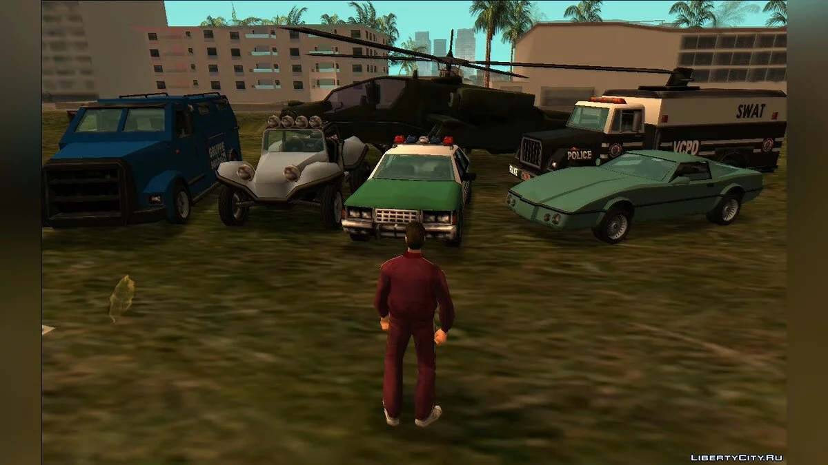 Pack complet de véhicules GTA VCS / GTA Vice City