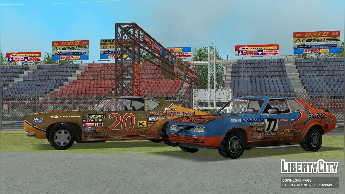 Mobil FlatOut 1 / GTA Vice City