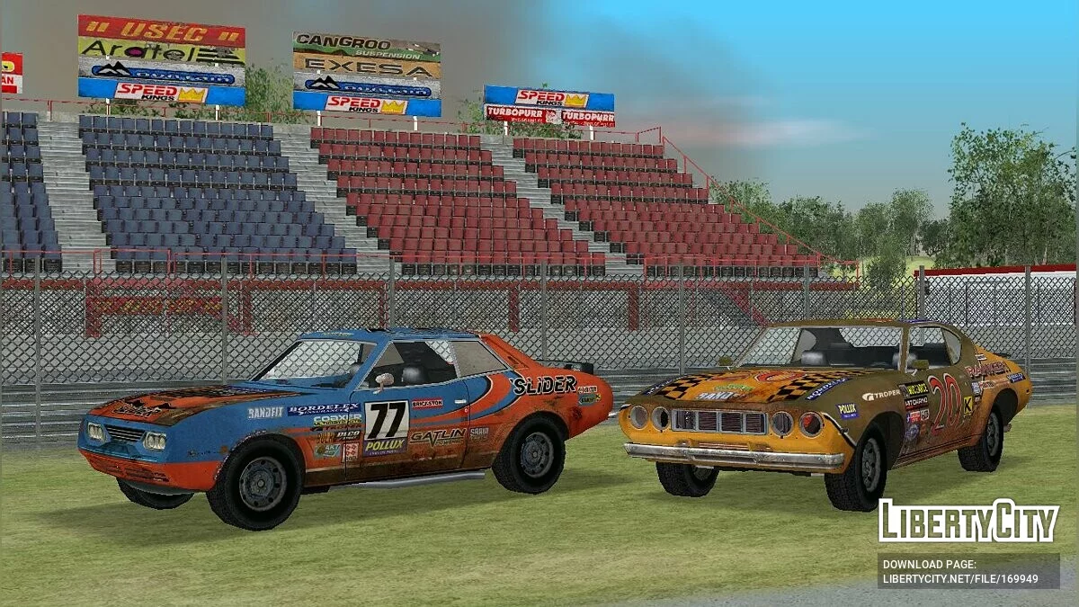 Mobil FlatOut 1 / GTA Vice City