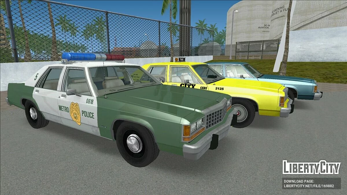 Ford LTD Crown Victoria 1983 Pack / جي تي إيه فايس سيتي