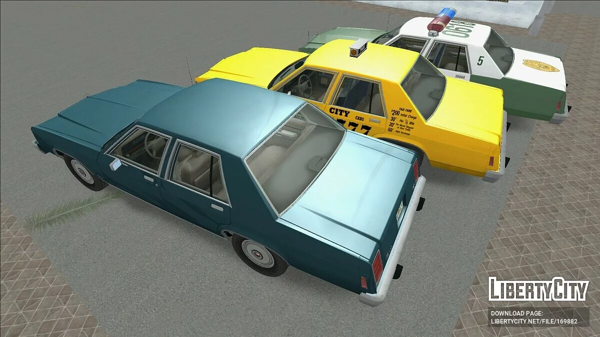 Ford LTD Crown Victoria 1983 Pack / جي تي إيه فايس سيتي