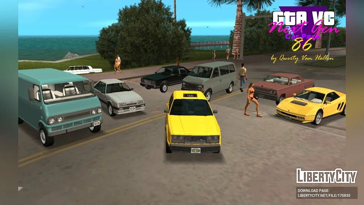 NextGen Cars Pack 86 / GTA Vice City