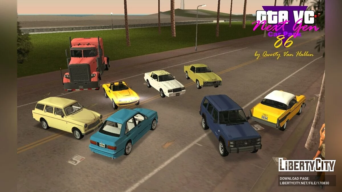 NextGen Cars Pack 86 / GTA Vice City