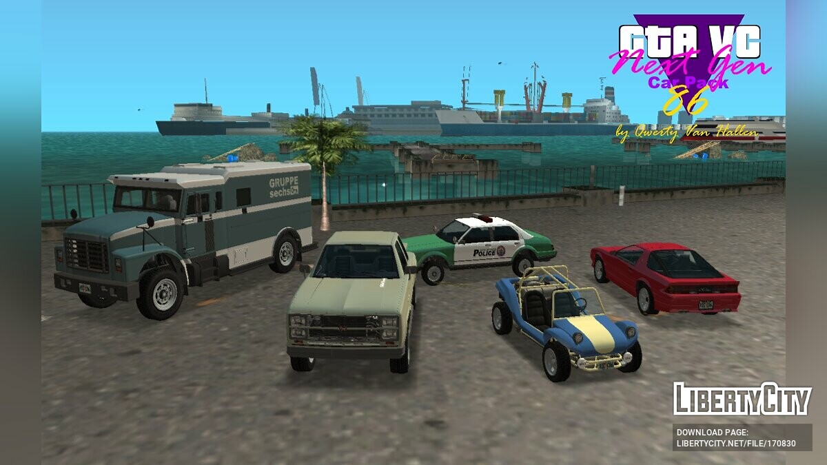 The fastest cars in GTA Vice City - Hotring, Stinger, Phoenix, and