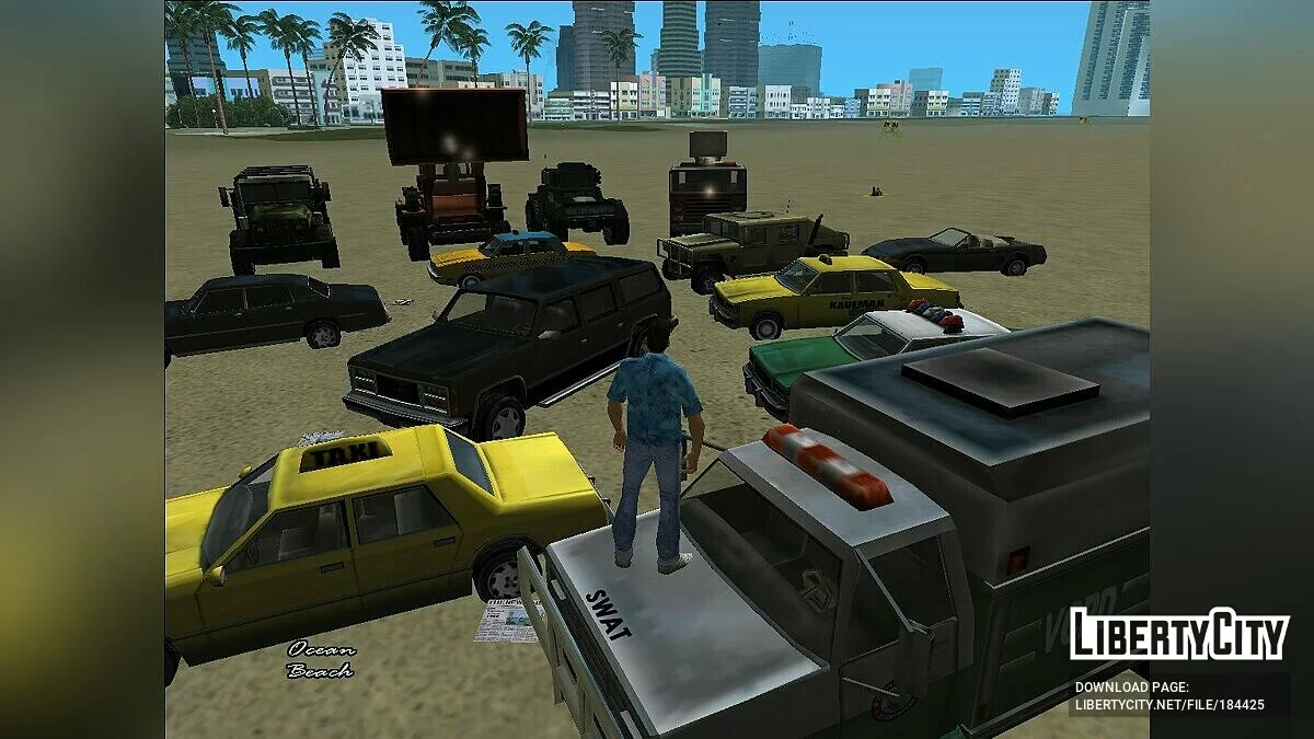 Car Collection from Shine O`Vice / GTA Vice City