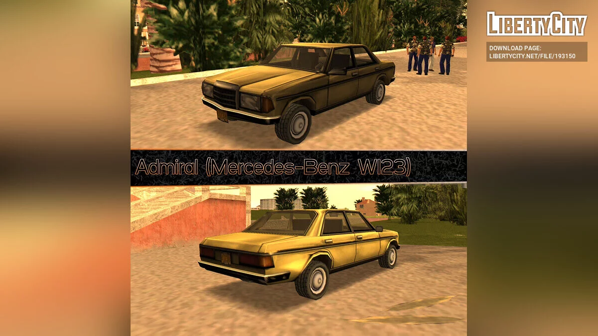 GTA VC Reimagined Vehicle Pack Ep.1: Sedans & Wagons / GTA Vice City