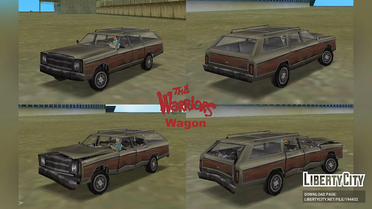Kumpulan transportasi dari The Warriors / GTA Vice City