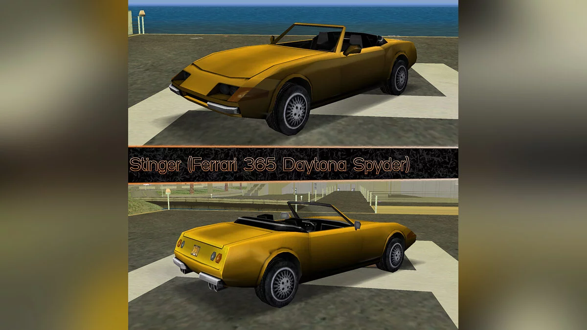 GTA VC Reimagined Vehicle Pack Ep.3: Sports & Race / GTA Vice City