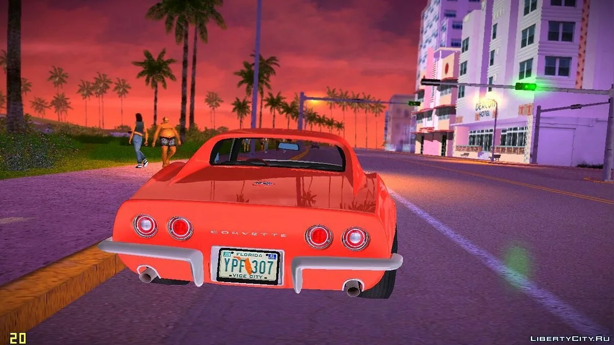 شيفروليه كورفيت (C3) Stingray T-Top 1969 / جي تي إيه فايس سيتي