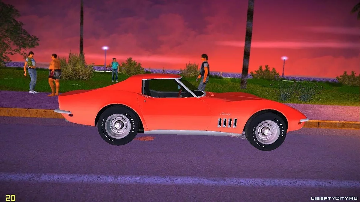 شيفروليه كورفيت (C3) Stingray T-Top 1969 / جي تي إيه فايس سيتي