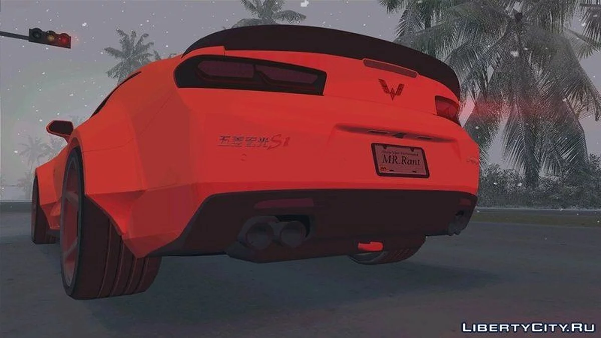 Chevrolet Camaro SS, налаштований Alfa Six Designs / GTA Vice City