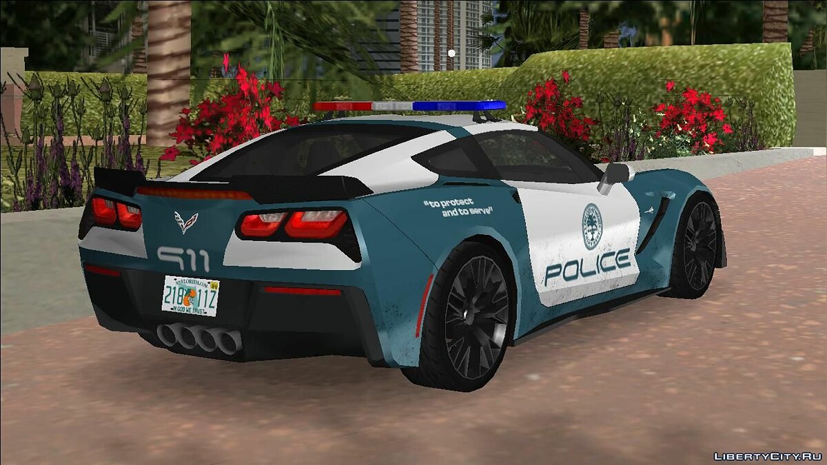 Chevrolet Corvette c7 Police