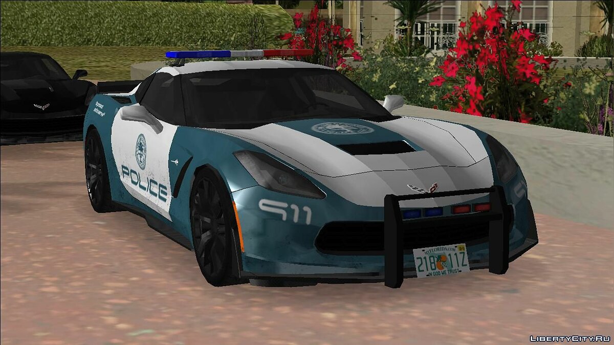 Chevrolet Corvette c7 Police