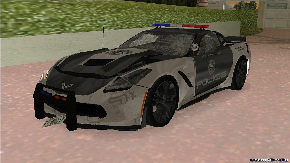 Chevrolet Corvette c7 Police