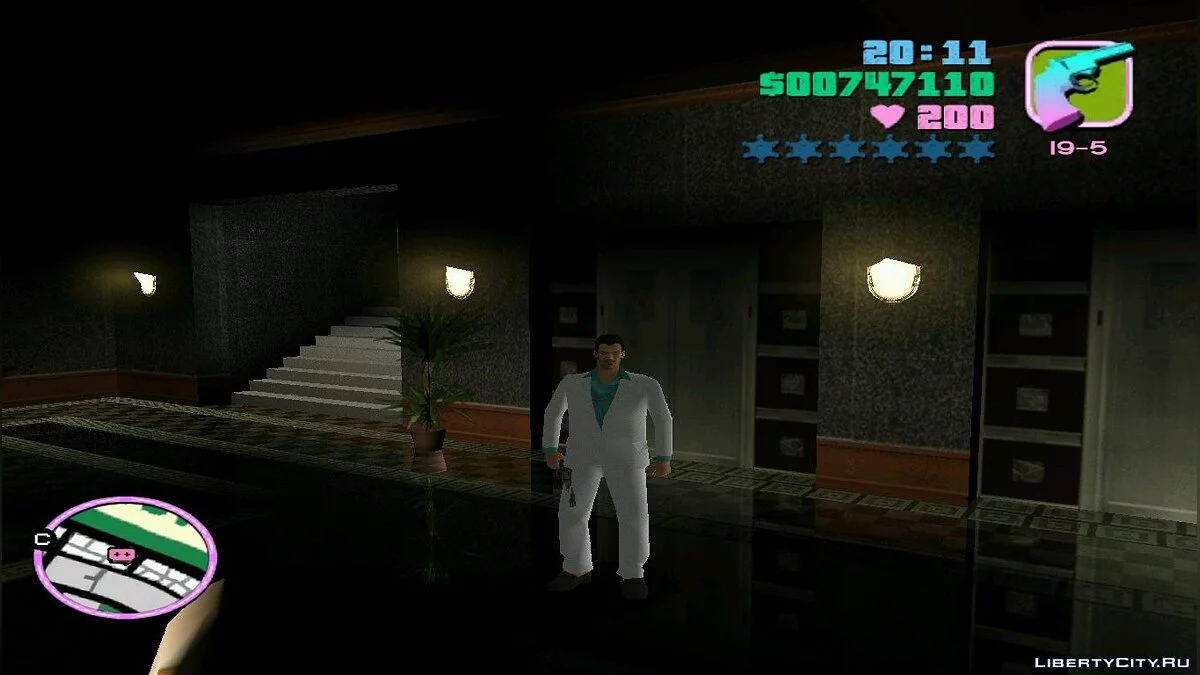 White Mr. Vercetti in HD / GTA Vice City