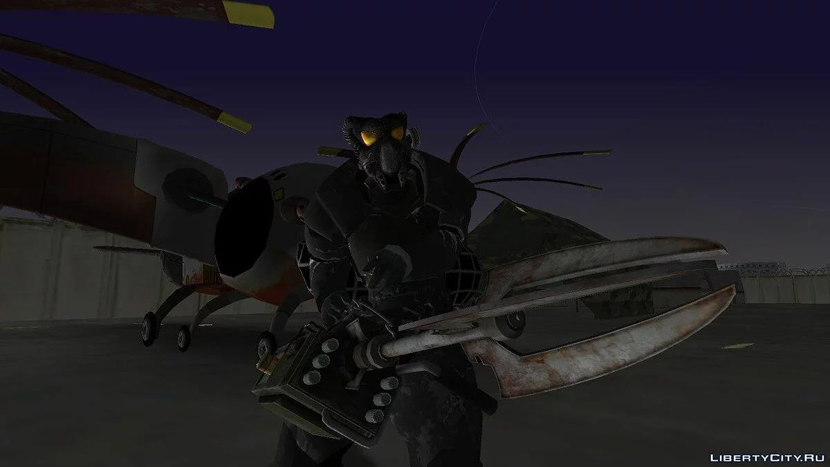 درع القوة المتقدم Mk II بأسلوب Fallout 2 / جي تي إيه فايس سيتي