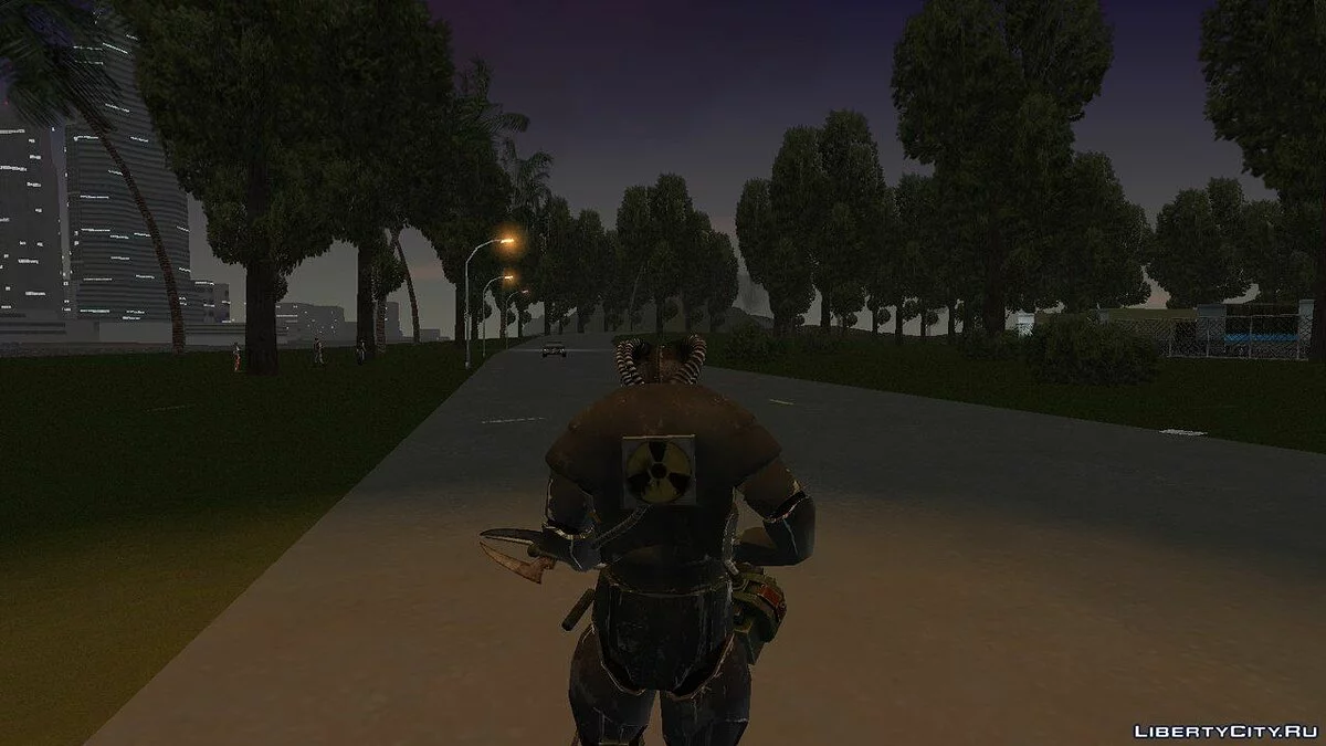 درع القوة المتقدم Mk II بأسلوب Fallout 2 / جي تي إيه فايس سيتي