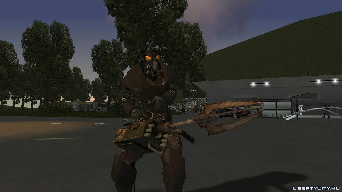 درع القوة المتقدم Mk II بأسلوب Fallout 2 / جي تي إيه فايس سيتي
