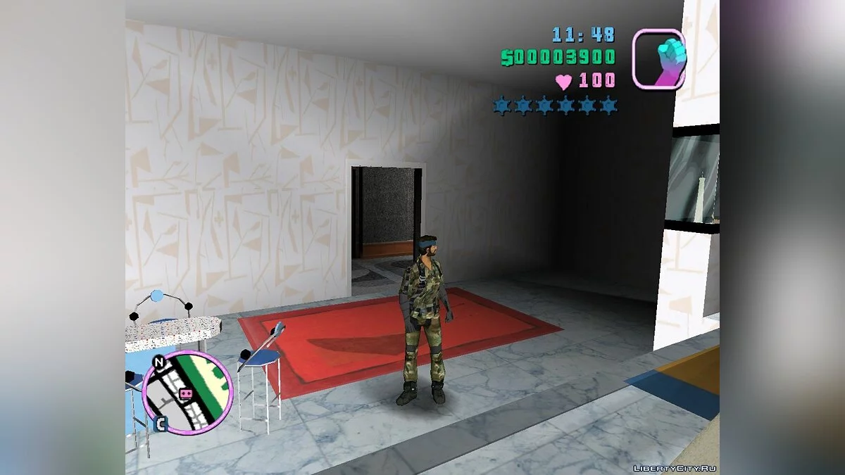 جلد سنيك من MGS / جي تي إيه فايس سيتي