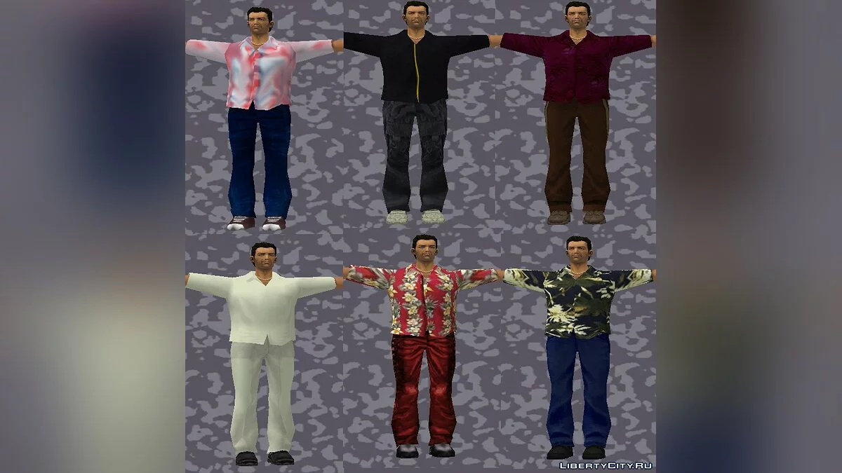 SkinPack para Tommy by AnriTool / GTA Vice City