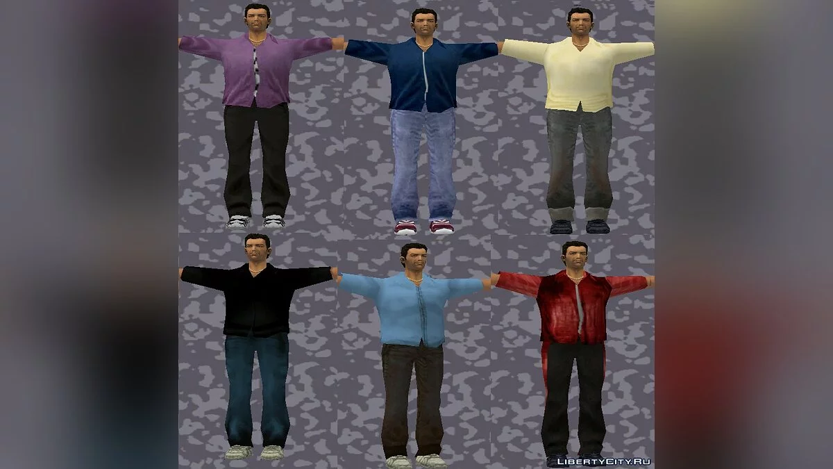 SkinPack para Tommy by AnriTool / GTA Vice City