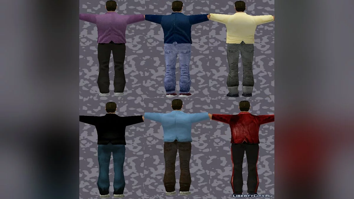 SkinPack para Tommy by AnriTool / GTA Vice City