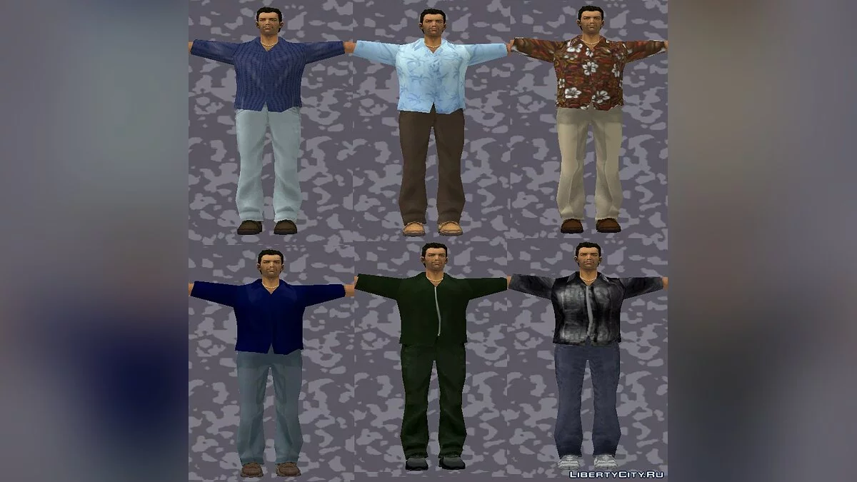 SkinPack para Tommy by AnriTool / GTA Vice City