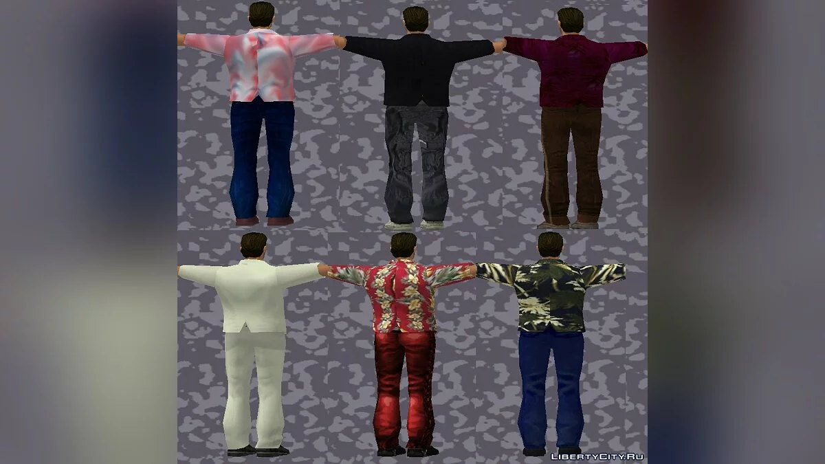 SkinPack para Tommy by AnriTool / GTA Vice City