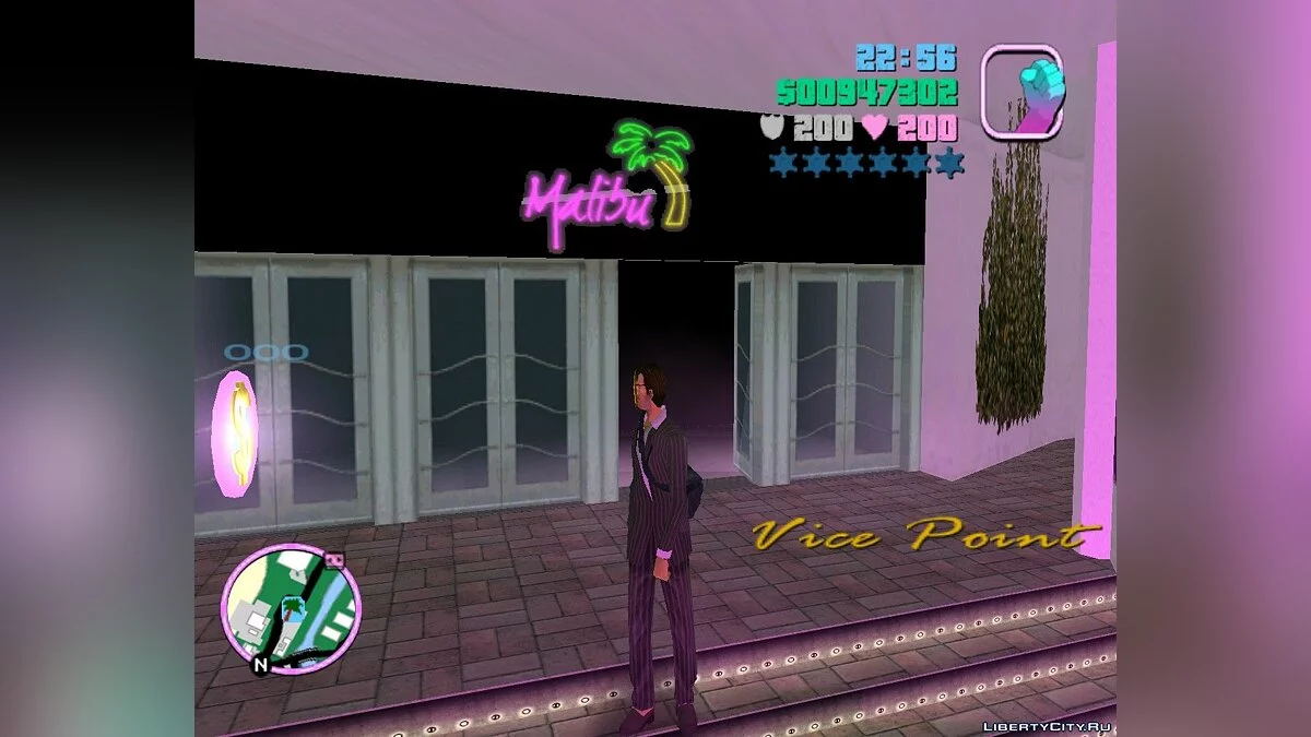 Одяг для Томмі в стилі PAYDAY / GTA Vice City