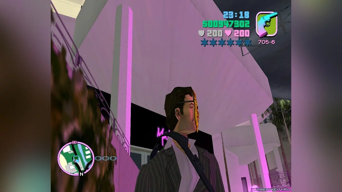Одяг для Томмі в стилі PAYDAY / GTA Vice City